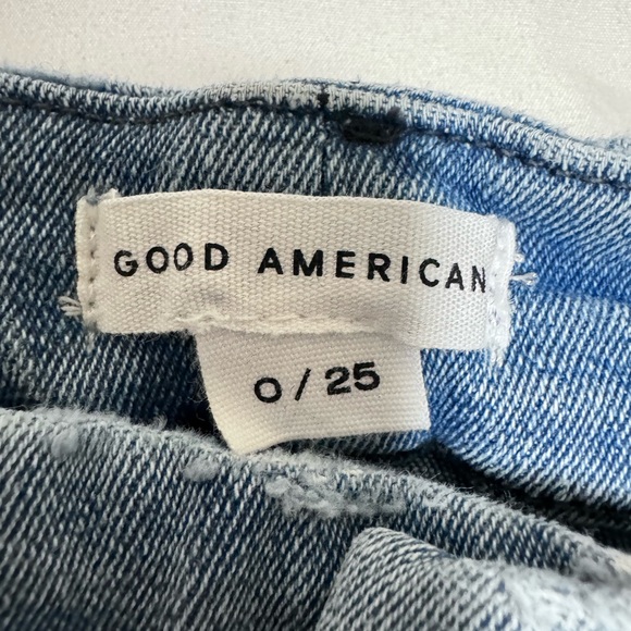 Denim - Good American Good Straight High-Rise Jeans petite